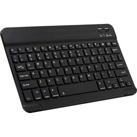 Resim Preo Ptab P8 8" Uyumlu Kablosuz Bluetooth Şarjlı Mini Q Klavye - Siyah 