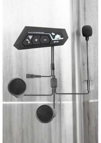 Resim İnterkom Intercom Kask Kulaklık Bt22 Bluetooth Motosiklet Kulaklık 5.0 Bluetooth 18892048 