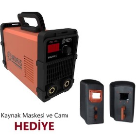 Resim Nuriş MA200E 200 Amper İnverter Kaynak Makinesi + Kaynak Maskesi 