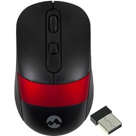 Resim Everest Sm-18 2.4 Ghz Usb Kablosuz Optik Mouse Gri Siyah Kırmızı 