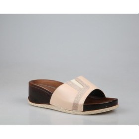 Resim Pierre Cardin Pc-7021 Ortopedik Krem Kadın Terlik Krem 