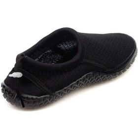 Resim Nstil Erkek Kadın Deniz Ayakkabısı Kaymaz Taban Havuz Plaj Rafting 521 Siyah 