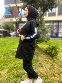 Resim CNG MODA Oversize Model Tesettür Eşofman Takımı 