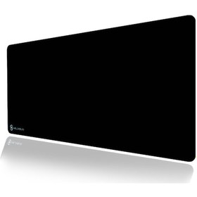Resim HELİXSUN Siyah Mousepad Büyük Boy Xl 70x30 Cm Ofis Laptop Masa Pe 