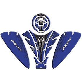Resim GOGOPREMİUM YAMAHA R25 2019 - 2024 UYUMLU TANK PAD SET 004 