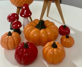 Resim El Yapımı Hallowen Kabakları - Küçük 