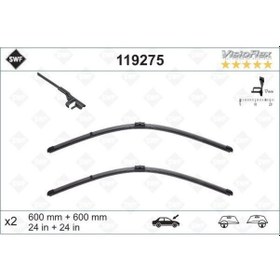 Resim Valeo 119275 - Sılecek Supurgesı Takımı 600mm / 600mm Mercedes C 