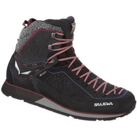 Resim Salewa Mountain Trainer 2 Bağcıklı Gore-Tex Su Geçirmez Süet - Deri Kışlık Kadın Trekking Bot 