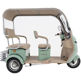Resim Stmax Ultra Neo 3 Tekerli Kabinli Elektrikli Moped - Adaçayı Yeşili 