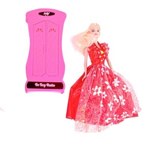 Resim Nessiworld Anlily Bebek ve Dolabı 