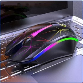 Resim RGB Kablolu Gamer Oyuncu Mouse 