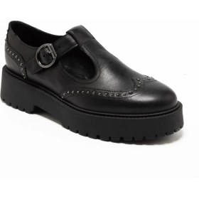 Resim Kadın Oxford ( Klasik) I514000D 100 Nerogiardini Guanto Nero Tr Taverna 7724 Lıgh Nero 