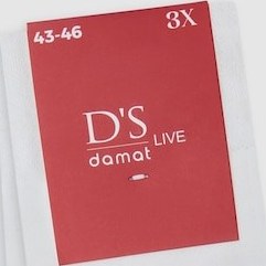 Resim D's Damat Ds Damat Beyaz 3'lü Çorap Set 4hf16ortcst03 Beyaz 