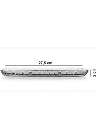 Resim Paşabahçe Elegant Dikdörtgen Bölmeli Cam Kayık Tabak 27x16 Cm 54983 Şeffaf 