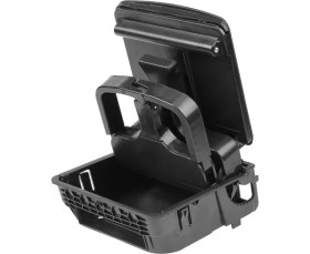 Resim Autoline Volkswagen Jetta - Golf Arka Bardaklık Siyah 