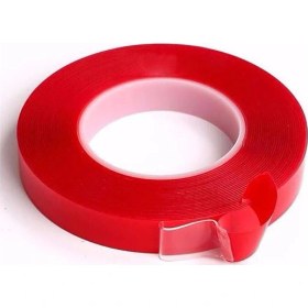 Resim Cevher Cıft Taraflı Bant 15mm X 5 Mt Kırmızı Seffaf 15 MM x 5 M 