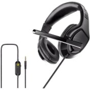 Resim Digital Computer Home Ovleng Ov-P1 Kulak Üstü Bilgisayar Oyun Kulaklığı E-Spor Gürültü Azaltma Mikrofonlu 3.5mm Kablolu Kulaklık-Siyah (Yurt Dışından) 