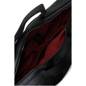Resim Bruno Shoes Bruno Rossi Bag Unisex Hakiki Deri Siyah Sırt & El Çantası 1048 R88 Cnt Sk25-26 Nero Siyah 