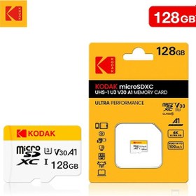 Resim Kodak Mikro Sd Kart 64 Gb Sınıf 10 Yüksek Hızlı 100 Mb/s Hafıza Kartı 32 Gb 128gb 