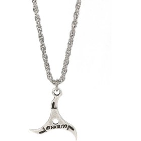 Resim Kolbi Naruto Anime Shuriken Konoha Kolye - Burgu Zincirli Kolye 