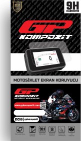 Resim Gp Kompozit Sym Jet X 125 2023 Uyumlu Motosiklet Ekran Koruyucu Şeffaf 