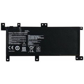 Resim Asus Uyumlu C21PQ9H 7.6V 5000mAh 38Wh Li-polymer Siyah Notebook Batarya 