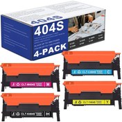 Resim Samsung CLT-404S Toner SL-C480FW SL-C430W C480 C480W C430 C433W Printer Toner (1BK+1C+1M+1Y) 