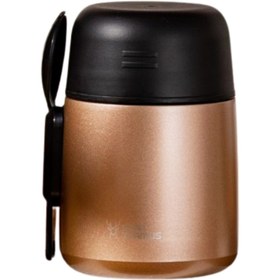 Resim Star Termos Thermbox 500 ml Paslanmaz Çelik Yemek Termosu | Bebek Mama Ve Yemek Termosu - Rose 