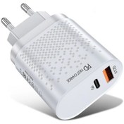 Resim Uslion 18w Usb Qc3.0 Şarj Pd3.0 Hızlı Şarj Aleti Şarj Başlık Beyaz SİYAH 