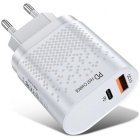 Resim Uslion 18w Usb Qc3.0 Şarj Pd3.0 Hızlı Şarj Aleti Şarj Başlık Beyaz SİYAH 