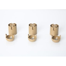 Resim Örgün Aydınlatma E27 GEÇMELİ DUY (3 ADET) Avize,Abajur, Aplik Duyu. 