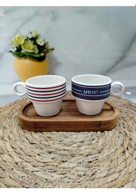 Resim Marıne 2 Li Fincan Seti 105 Ml 