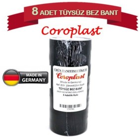 Resim 8 Adet Coroplast Tüysüz Bez Bant 19mm X 15 Metre Ref:839 