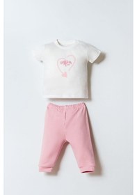 Resim U.s. Polo Assn. Kız Bebek Pembe 3lü Takım 5274-50091 Pembe 