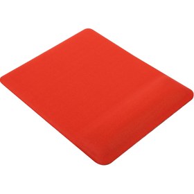 Resim newdaki Kırmızı Dikdörtgen Bilgisiyar Notebook Bileklik Destekli Ergonomik Optik Mousepad 19x23 