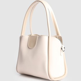 Resim La'graccio Paris Kadın Balen Makyaj Çantalı Askılı Çanta Krem Vizon 