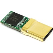 Resim Gorgeous Usb-C Erkek Fiş, Dekoder Yongası ALC5686, Altın Kaplama 1u, 32BIT 384KHZ Ses Fişi, Hızlı Şarj Konnektörü Dıy Adaptörü (Yurt Dışından) 
