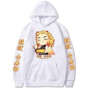 Resim GALASHOP Demon Avcı Anime Harajuku Hoodie 