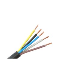 Resim Seval H05vv-f 5x6 ,kesit 6mm² 5-damar/çok Telli 1mt Ttr Kablo 