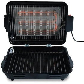 Resim yeni11 Tel Rezistanslı Elektrikli Emaye Izgara Mangal Barbekü Büyük Boy 