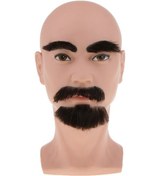 Resim Suntek Kısa Peruk Yapımı Için Sakallı Erkek Kozmetoloji 