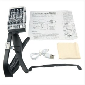 Resim REKOTOOLS -büyüteçli Gözlük 4 Farklı Cam Seçeneği Şarzlı Edilebilir 