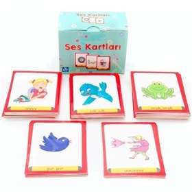 Resim Yuka Kids Ses Kartları - 56 Kart - Özel Eğitim Yukakids Işitsel Algı Taklit Kartları 