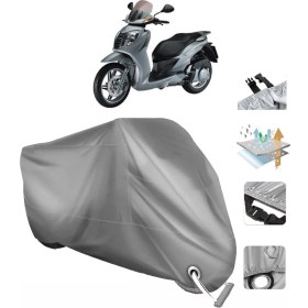 Resim Coverplus Malaguti Password 250 Vinleks Motor Brandası Arka Çanta Uyumlu 