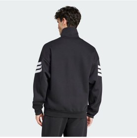 Resim Black Adidas Erkek Günlük Eşofman Üstü M Fı 3s Tt Jd4885 Siyah 