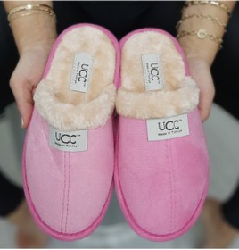 Resim Moda fiesta Unisex Ev Terliği Kürklü Yıkanabilir Kışlık Ev Terliği Misafir Terliği 