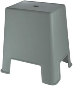 Resim Geseus Banyo Taburesi Büyük Boy Çok amaçlı Tabure Koyu Gri-481 