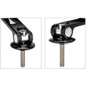 Resim Createtech Vkemall Tutucu Telefon Telef Cep Bisiklet Bisiklet Ayarlanabilir Anti-titreşim Jw Titanyum 