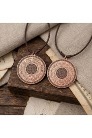 Resim Velvet Copper %100 Saf Bakır Kolye Frekans Tılsımı Sayı Vefki 