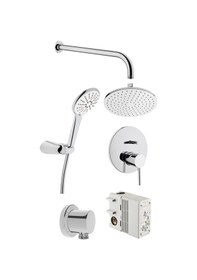 Resim Artema Minimax S Ankastre Duş Seti A49296 Krom 